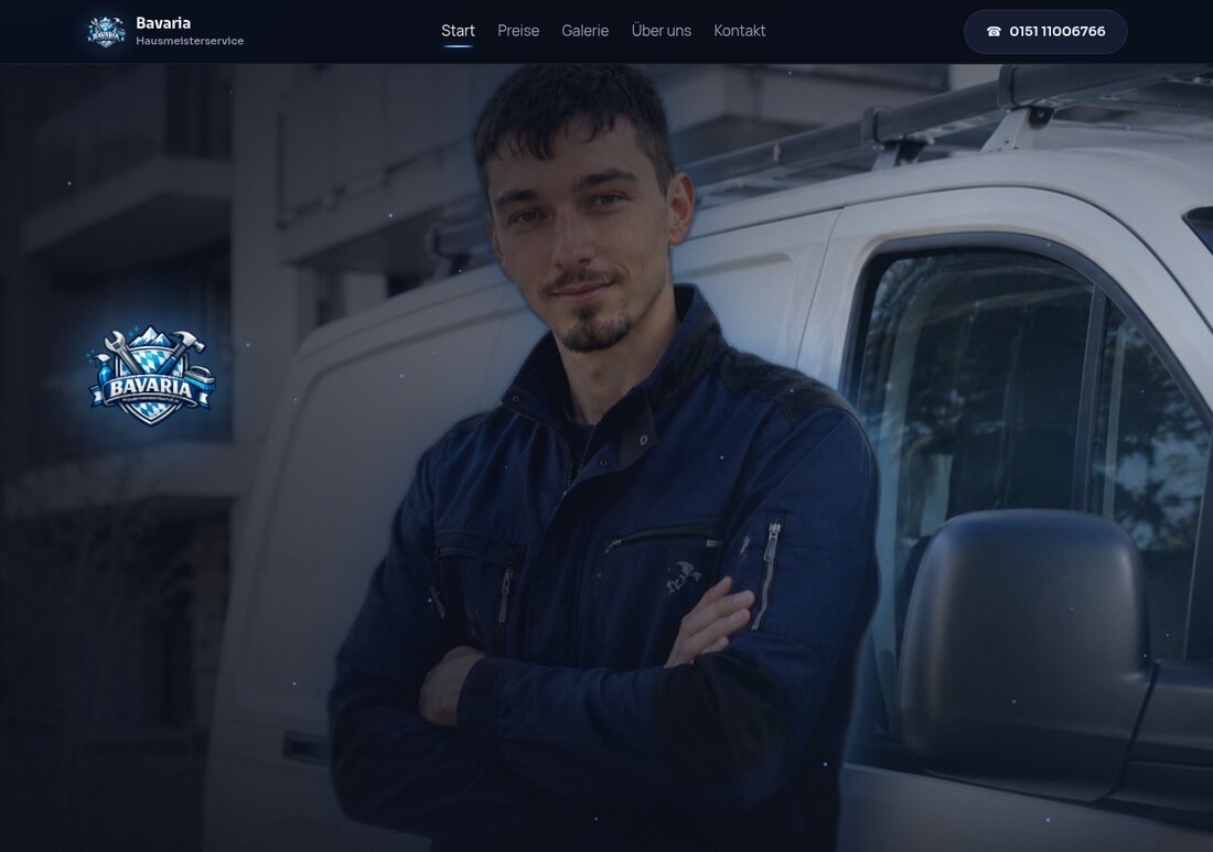 Bavaria Hausmeisterservice München — Webseite von SVD Clean